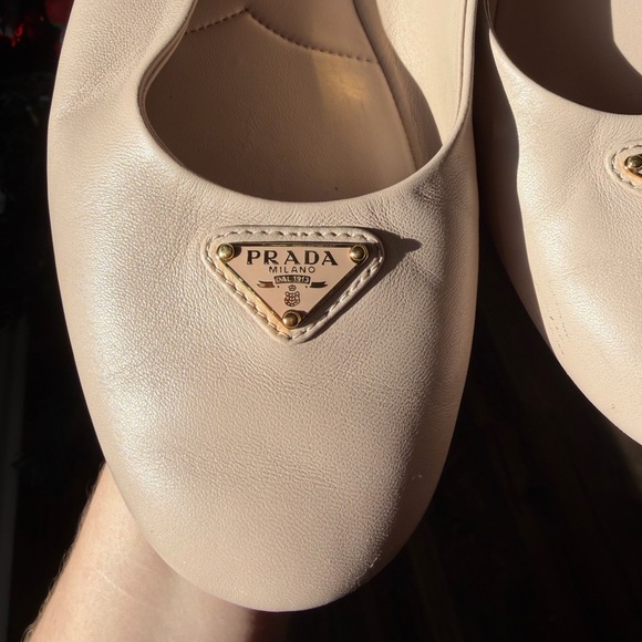 PRADA Nappa Leather Ballerinas - Picture 6 of 15